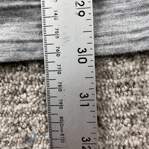 Calvin Klein Polo Shirt Men Extra Large XL Gray Blue Casual Golf 1/4 Button - Picture 7 of 7